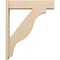 Ekena Millwork 8-in W x 36-in D x 44-in H Funston Block Rough Cedar Woodgrain TimberThane Outlooker, Primed Tan OUTUR080X36X44FST44RCPR - alternate 5